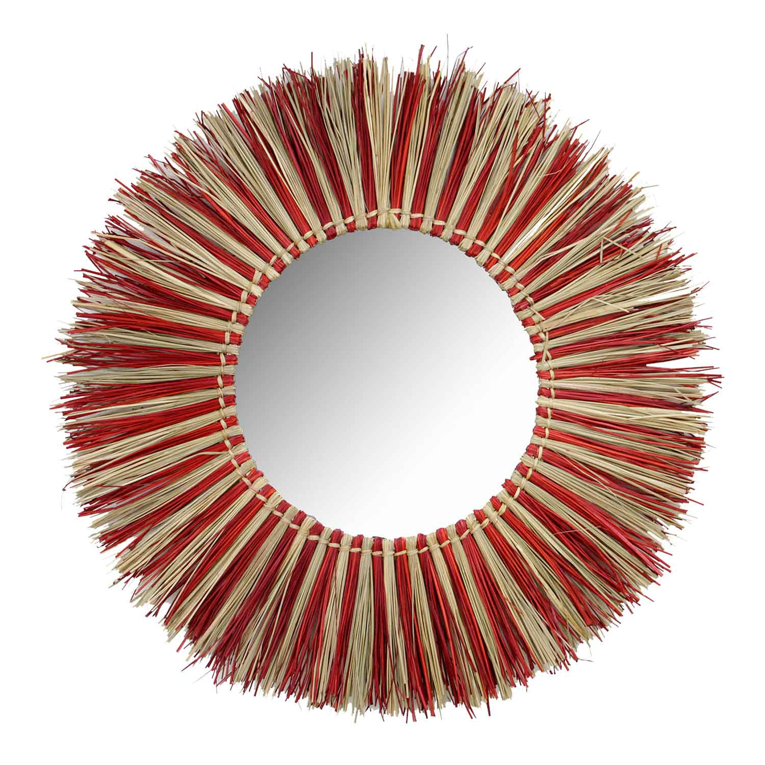 Espelho de parede redondo de algas Meer Ø76cm Thinia Home Espelhos de parede 1